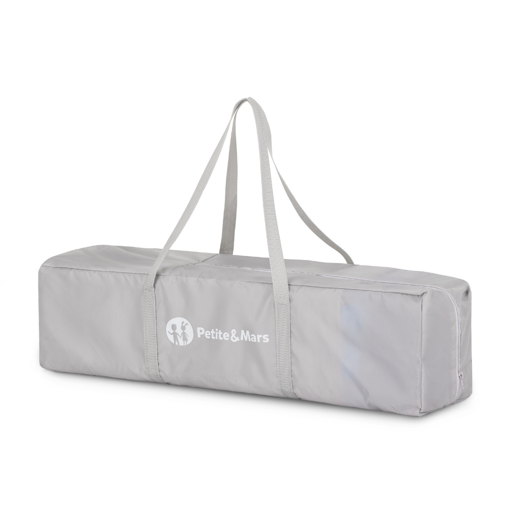 PETITE&amp;MARS Postieľka cestovná Koot - Zebra Super Power