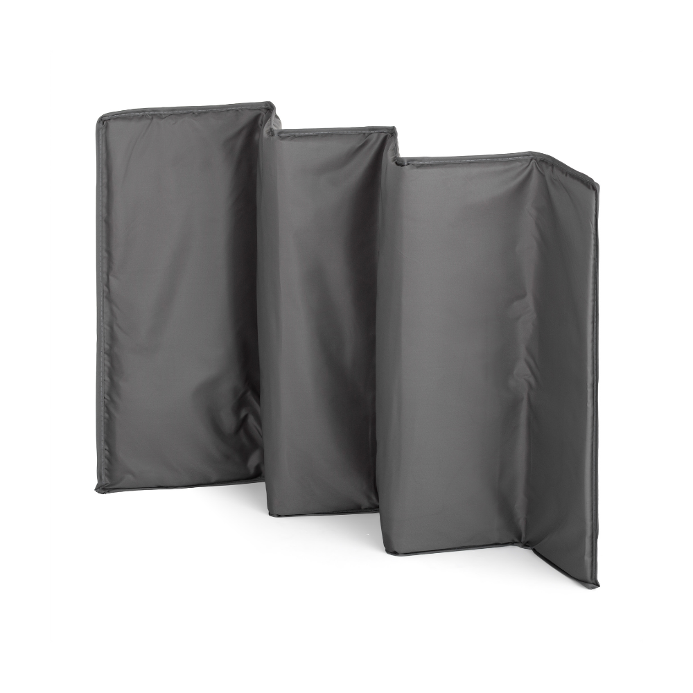 PETITE&amp;MARS Postieľka cestovná Nyja Urban Jungle Charcoal