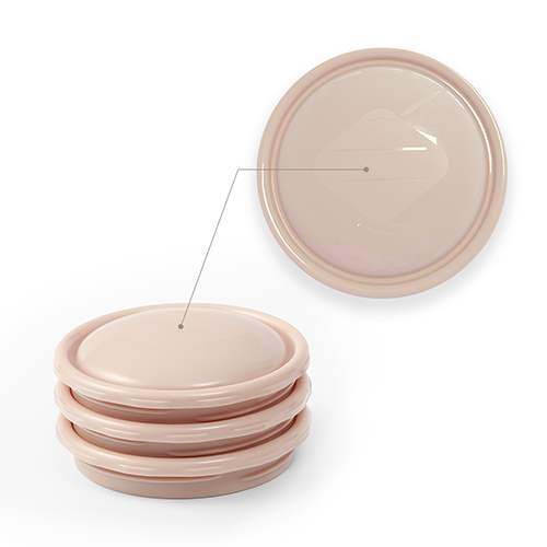 BABYONO Nádoby na skladovanie a mrazenie potravín 4 kusy béžové