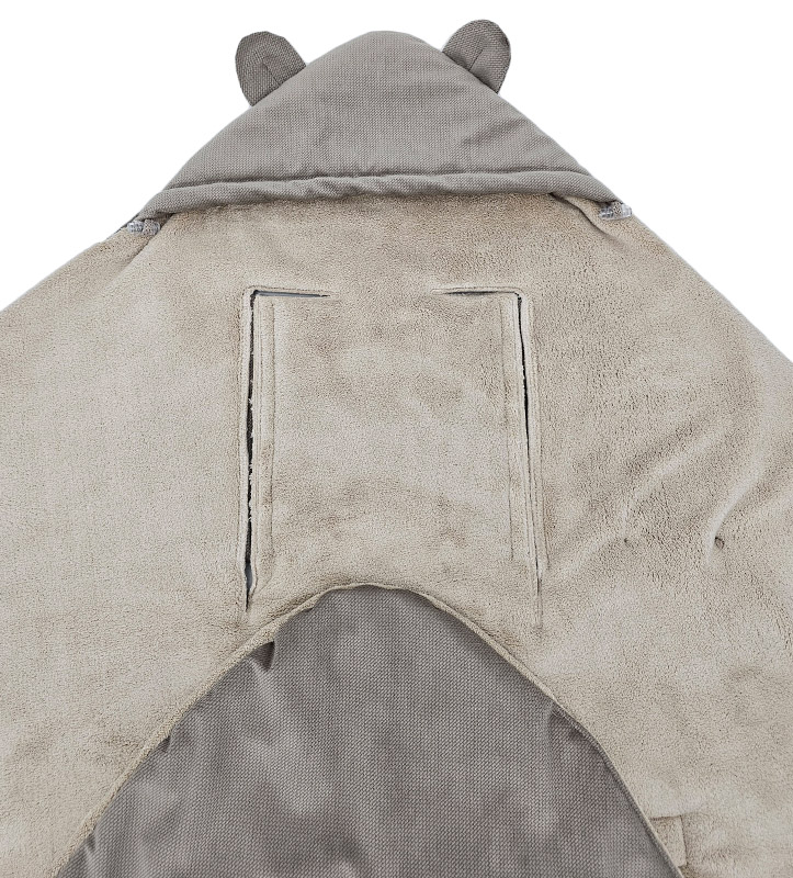 EKO Fusak do autosedačky Dark Beige