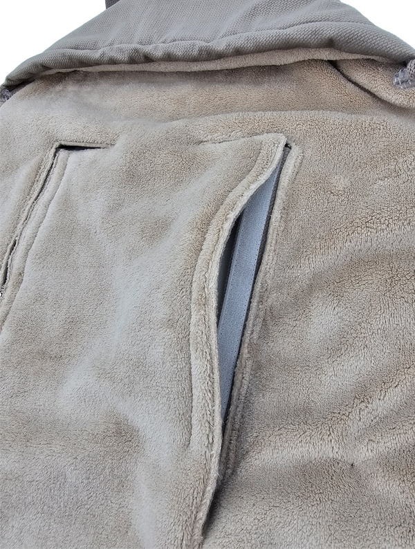 EKO Fusak do autosedačky Dark Beige