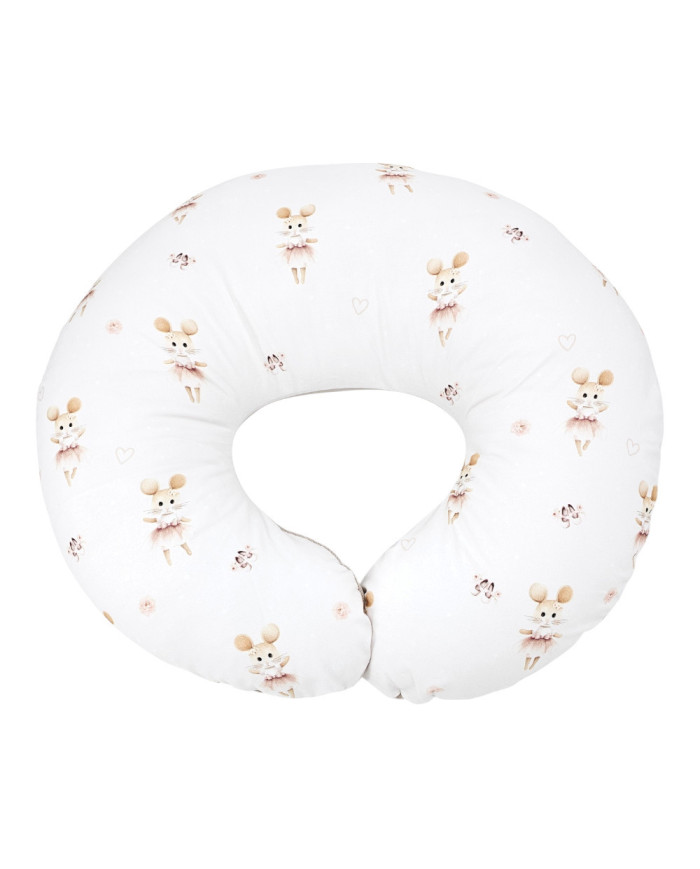 EKO Vankúš na dojčenie malý Velvet Ballerina Mouse 60x60cm