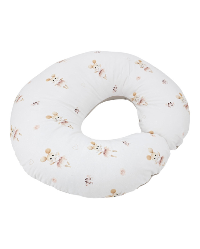 EKO Vankúš na dojčenie malý Velvet Ballerina Mouse 60x60cm