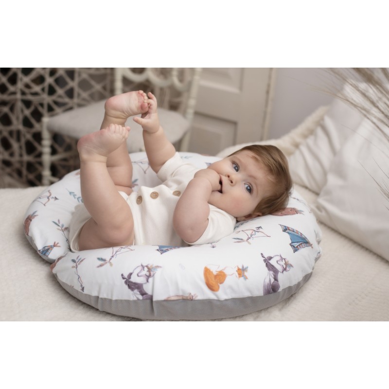 EKO Vankúš na dojčenie malý Velvet Ballerina Mouse 60x60cm