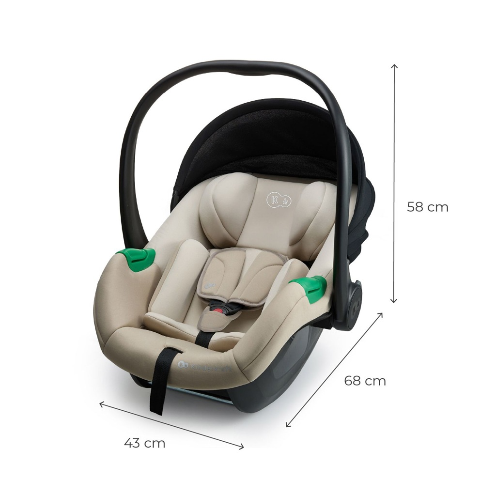 KINDERKRAFT Autosedačka Mink Pro 2 (0-13 kg) Beige