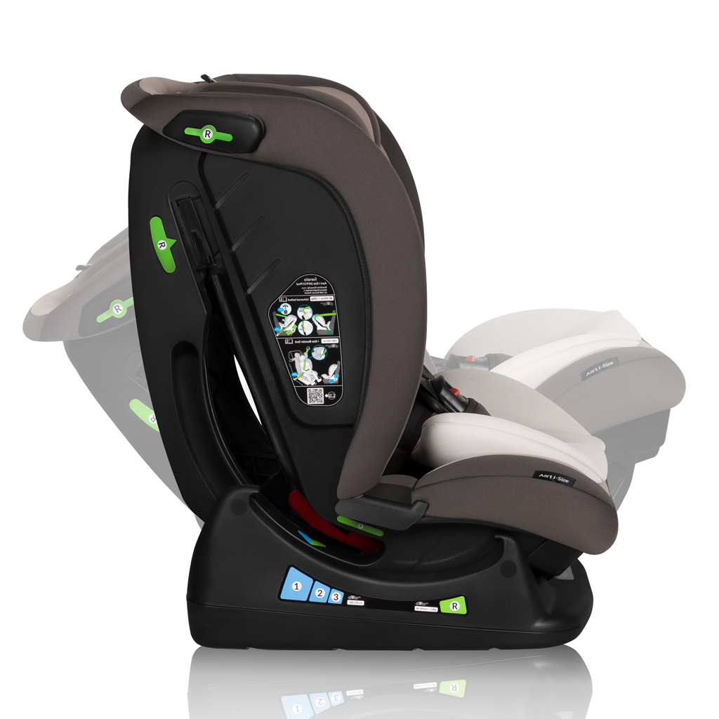 LIONELO Autosedačka Aart i-Size (40-150 cm) Beige Latte