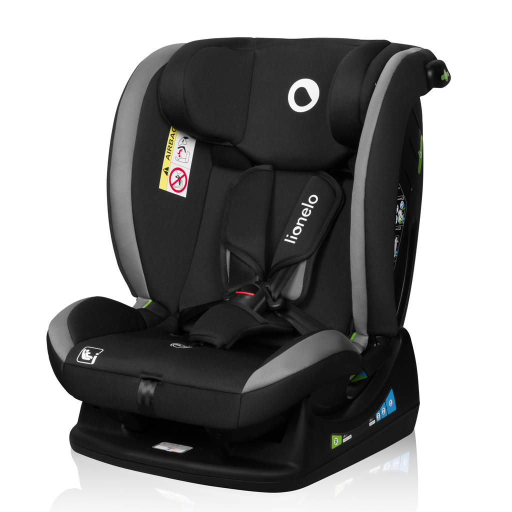 LIONELO Autosedačka Aart i-Size (40-150 cm) Grey Graphite