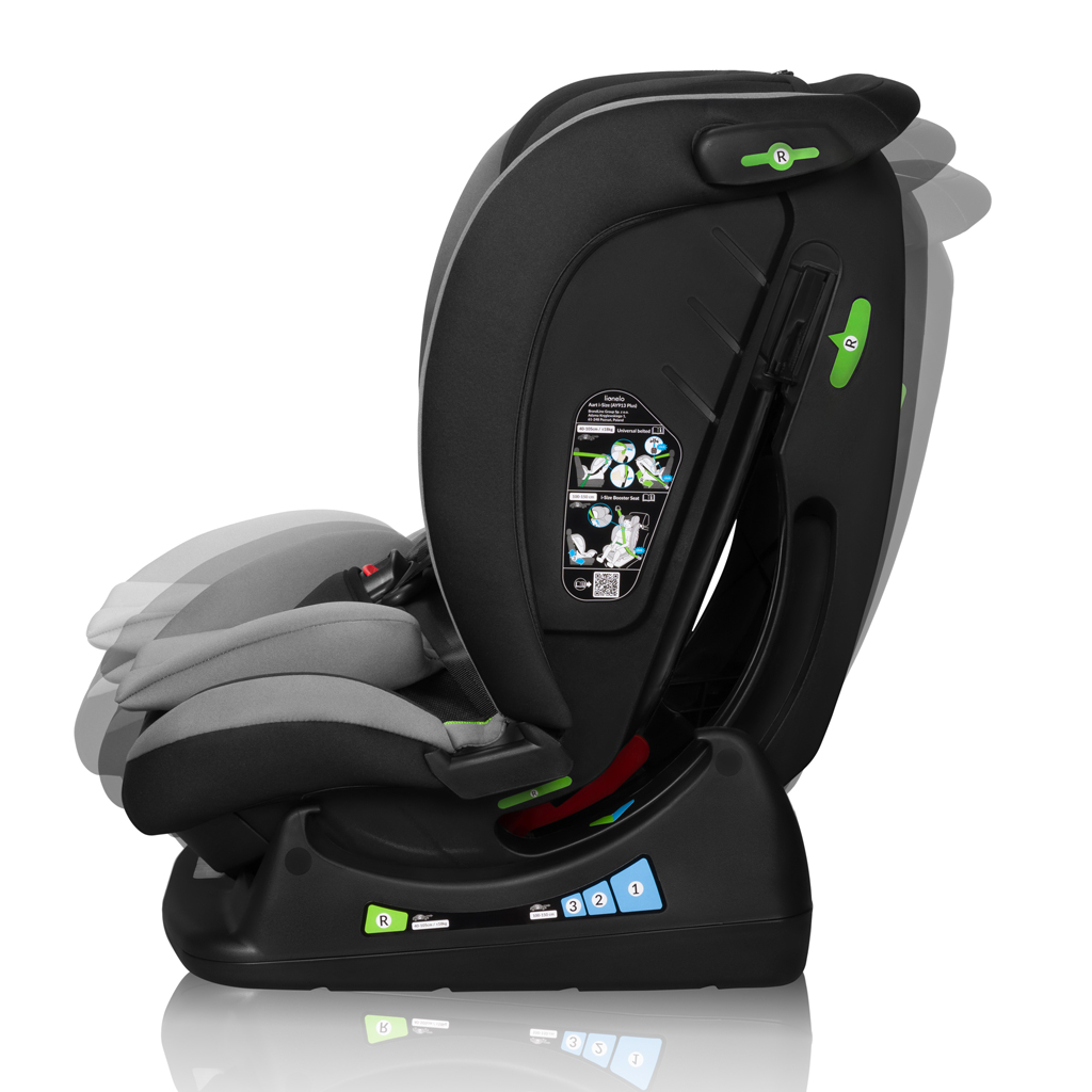 LIONELO Autosedačka Aart i-Size (40-150 cm) Grey Graphite