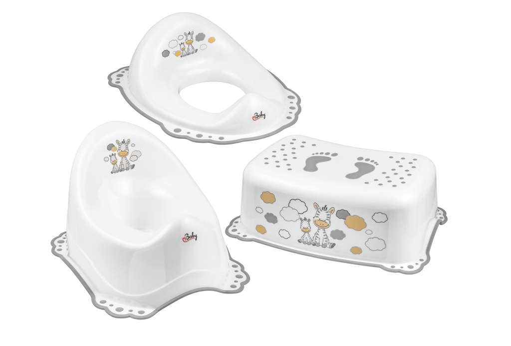 MALTEX Súprava protišmyková Zebra - White