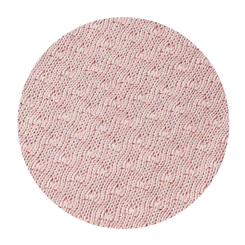 BABYONO Deka pletená bambusová Pink