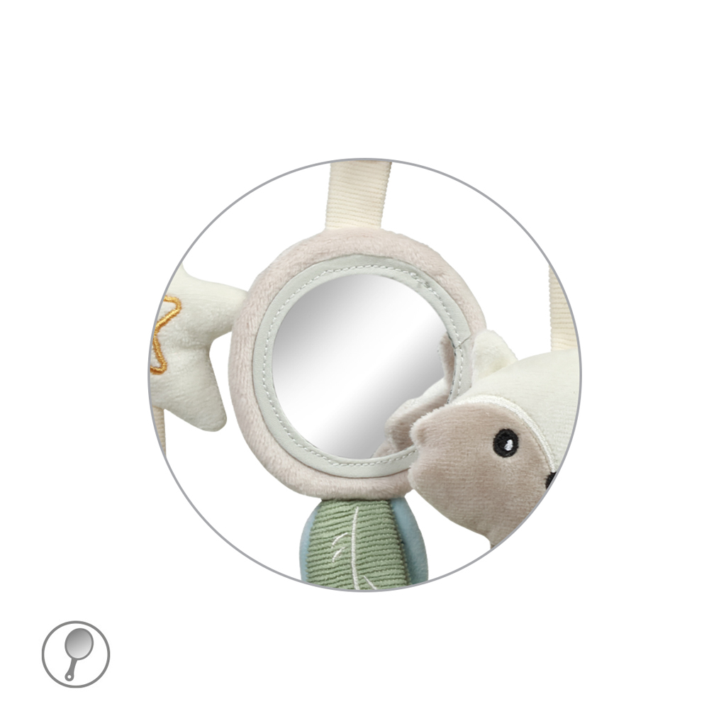 BABYONO Hrazdička závesná Raccoon 0m+