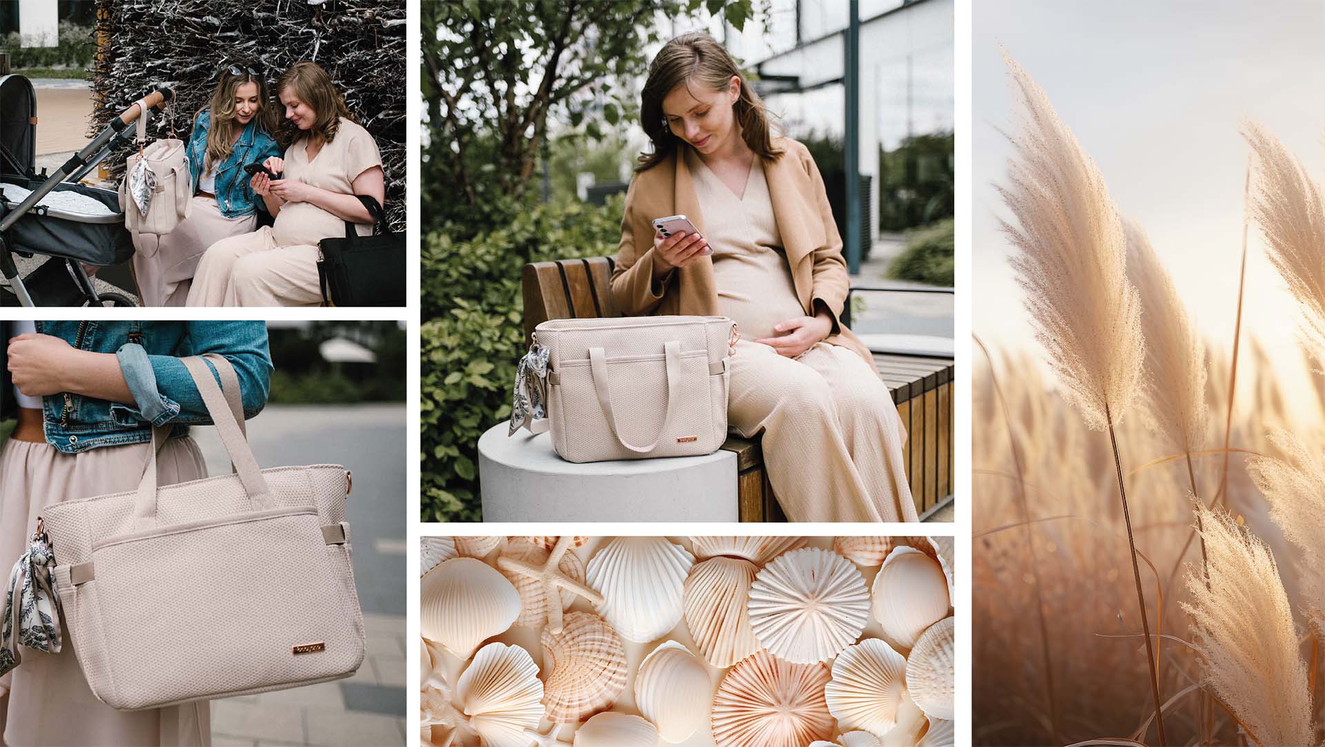 BABYONO Taška prebaľovacia Carmen - beige