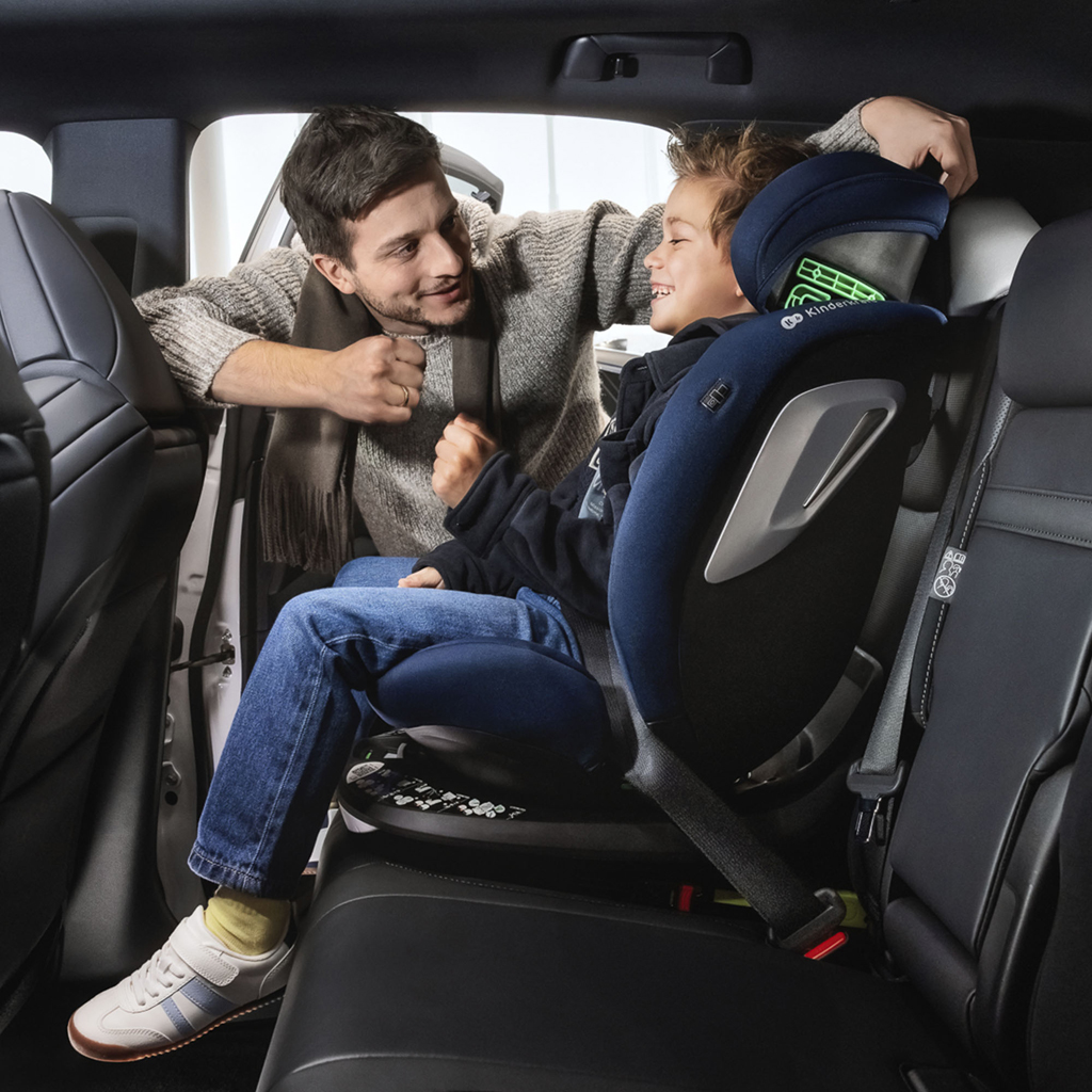 KINDERKRAFT Autosedačka i-Grow 2 Plus (40-150 cm) Black