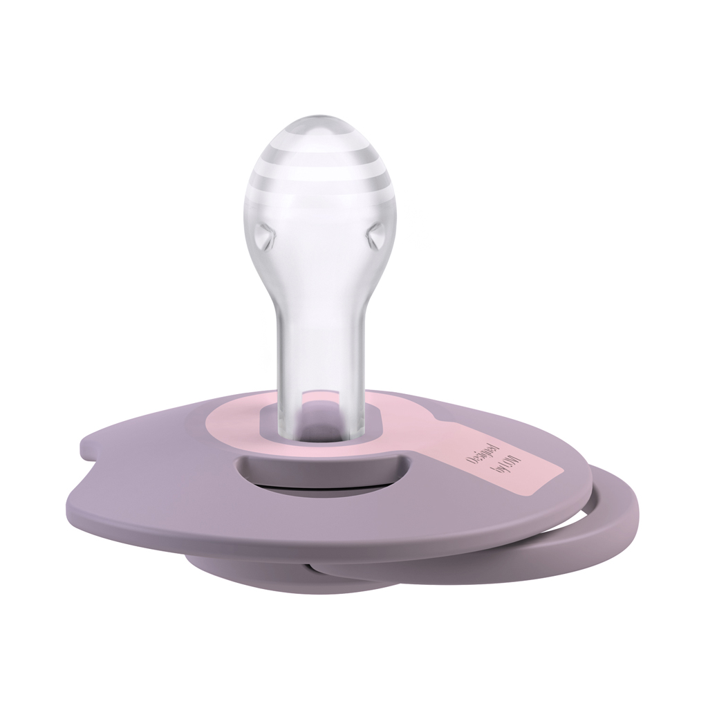 LOVI Cumlík silikónový dynamický Prime 0-6m 1ks Violet