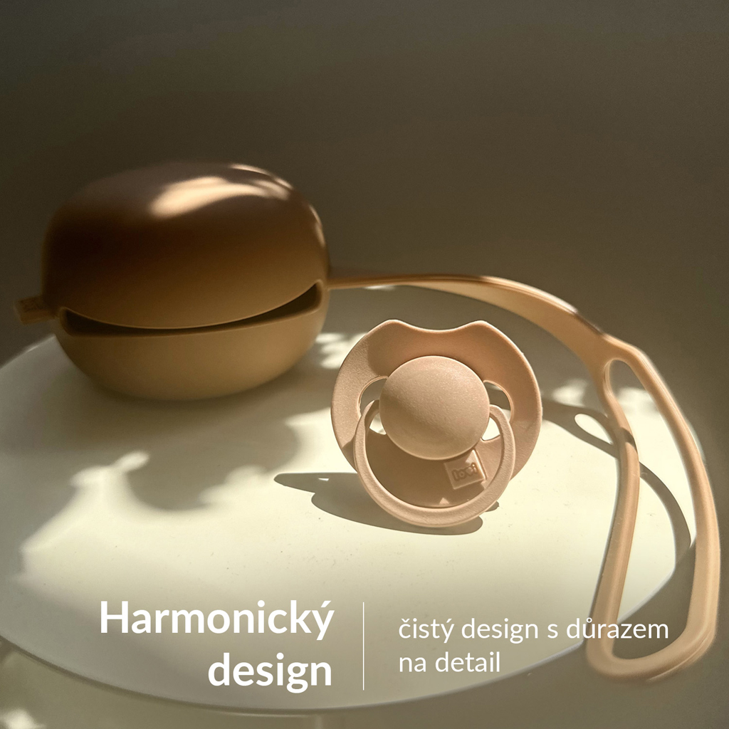 LOVI Cumlík silikónový dynamický Prime 6-18m 2ks Coconut/Ivory