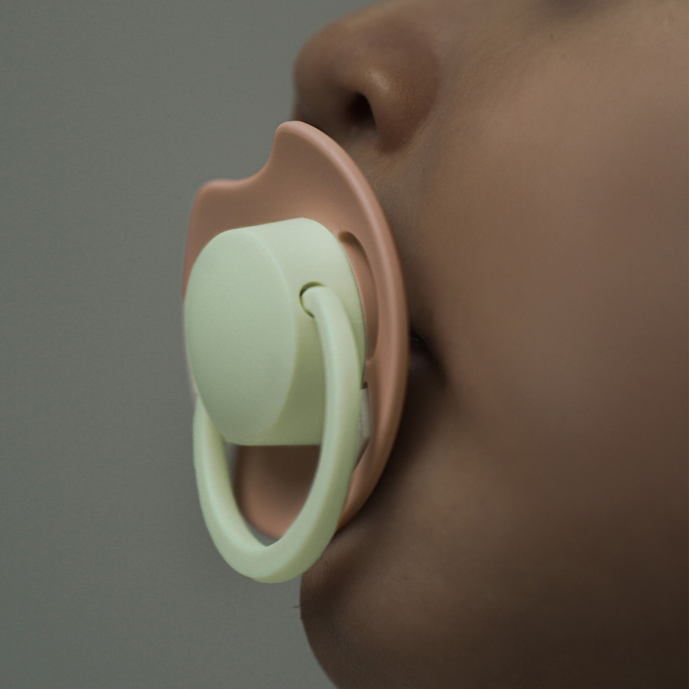 LOVI Cumlík svietiaci silikónový dynamický Prime 0-6m 1ks Blush