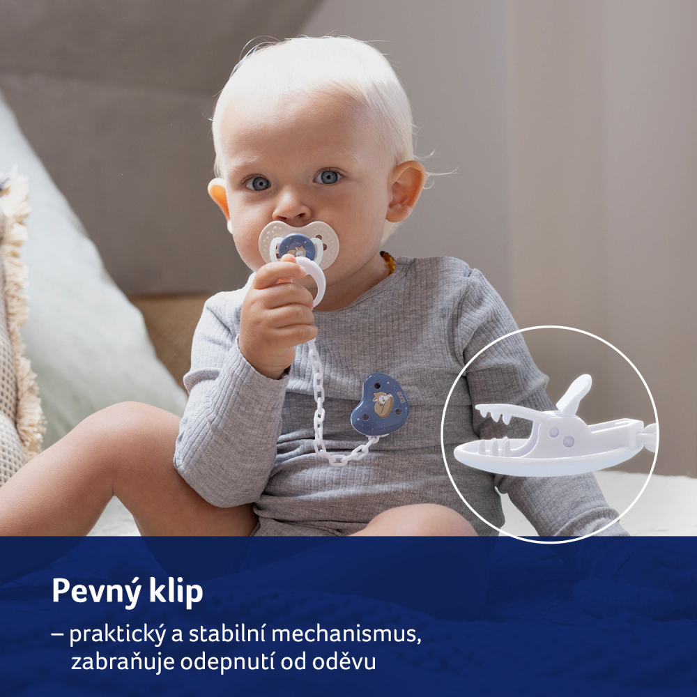 LOVI Retiazka na cumlík Night&amp;Day chlapec