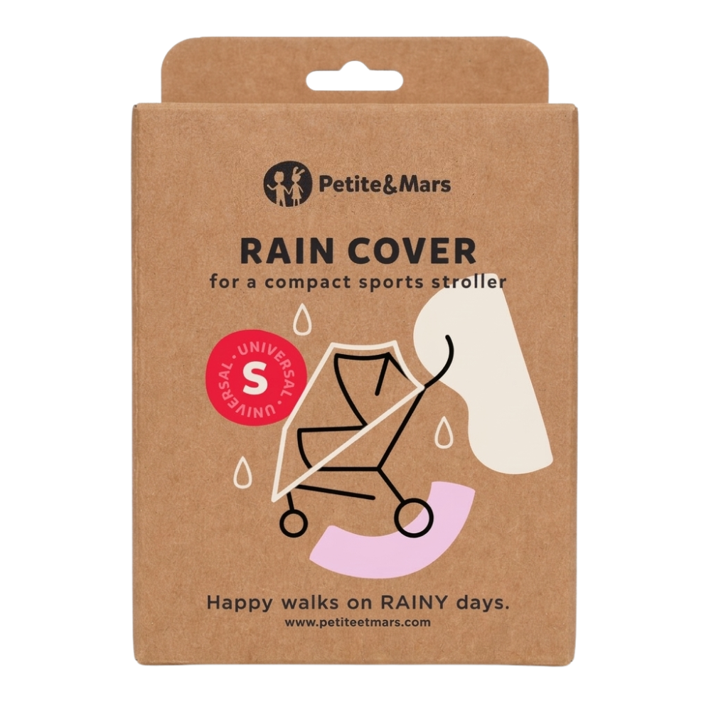 PETITE&amp;MARS Rainy Compact pláštenka na menší športový kočík