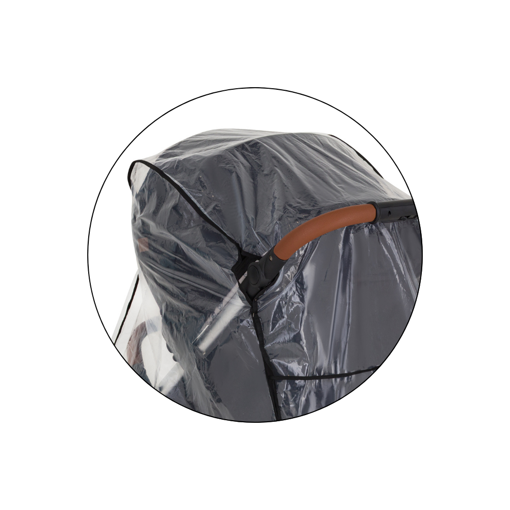 PETITE&amp;MARS Rainy Large pláštenka na priestranný športový kočík