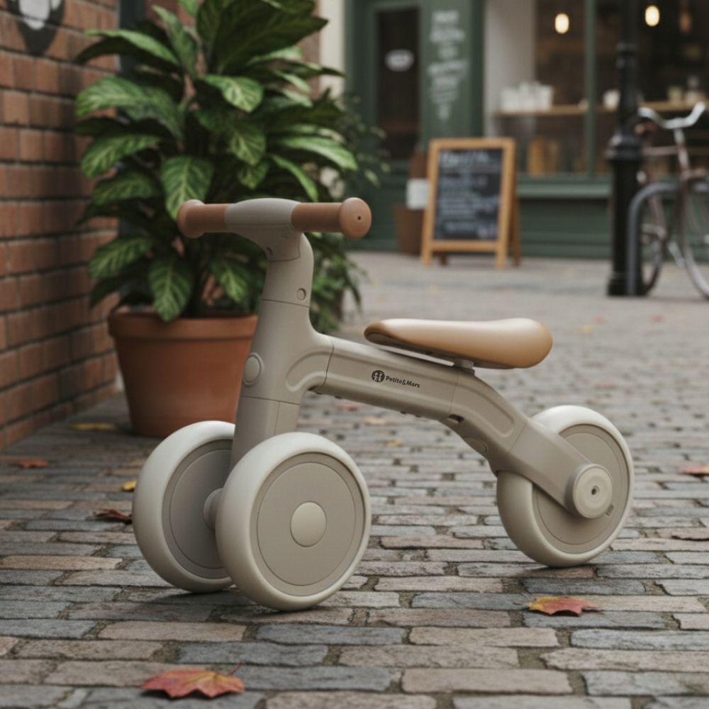 PETITE&amp;MARS Trojkolka multifunkčná 3v1 Bingo Ivory White