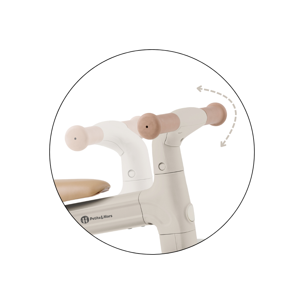 PETITE&amp;MARS Trojkolka multifunkčná 3v1 Bingo Ivory White