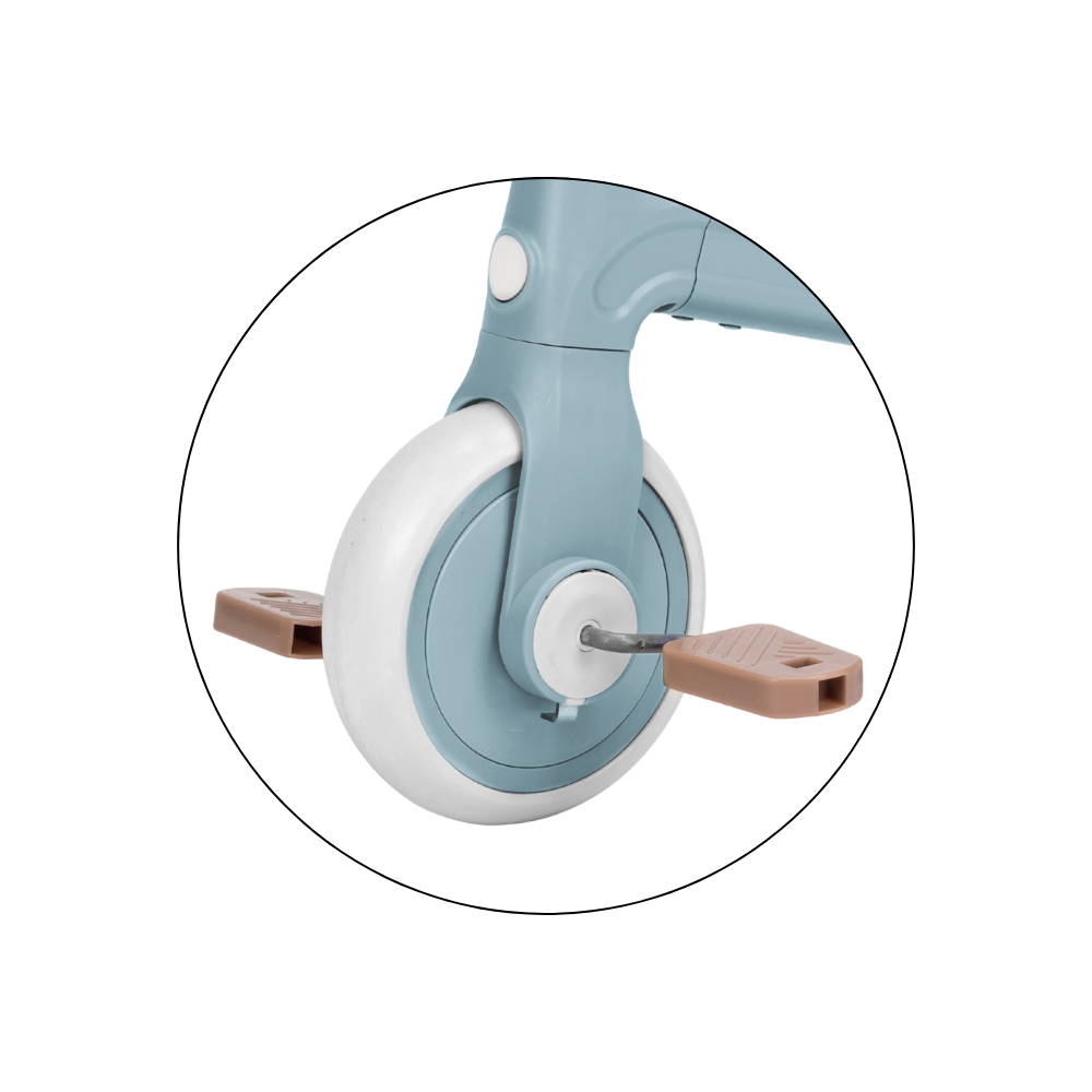 PETITE&amp;MARS Trojkolka multifunkčná 3v1 Bingo Sterling Blue