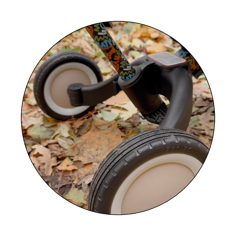 PETITE&amp;MARS Trojkolka multifunkčná 5v1 Turbo - limitovaná edícia City Beat