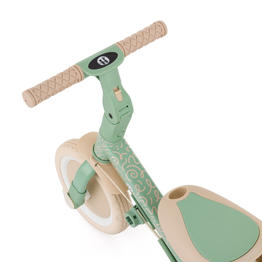 PETITE&amp;MARS Trojkolka multifunkčná 5v1 Turbo - limitovaná edícia Green Twist