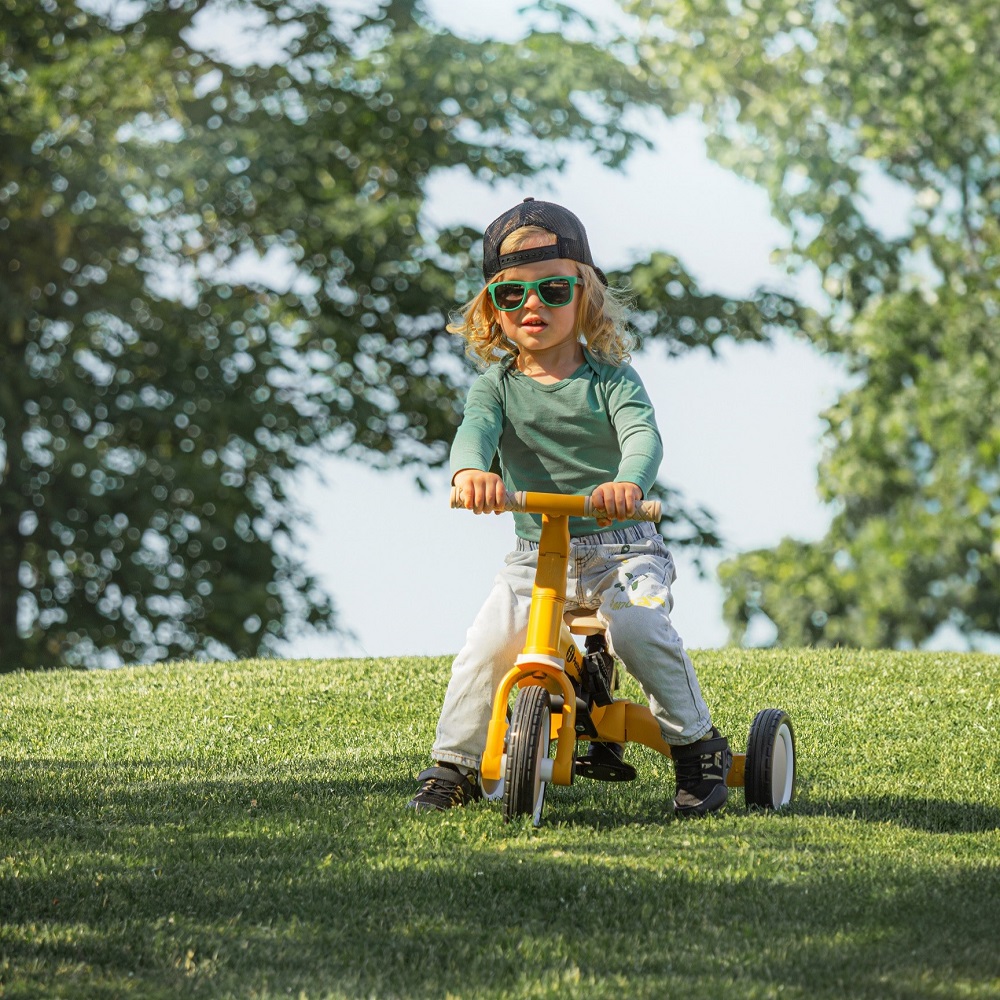 PETITE&amp;MARS Trojkolka multifunkčná 5v1 Turbo Intense Ochre