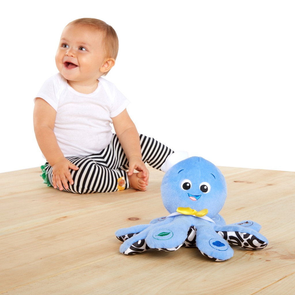 BABY EINSTEIN Hračka hudobná chobotnica Octoplush™ 3m+