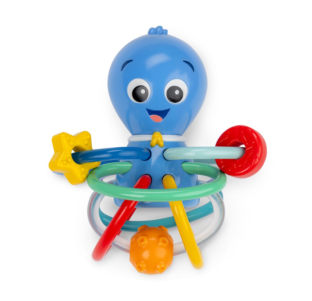 BABY EINSTEIN Hryzačka/hrkálka Opus’s Shake &amp; Soothe™ 0m+