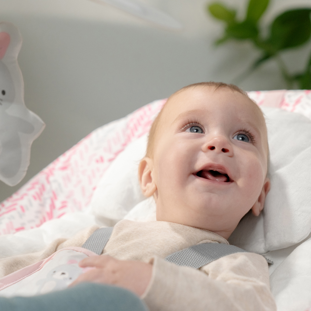 INGENUITY Lehátko vibrujúce 3v1 Keep Cozy™ Lily™ 0m+, do 18kg