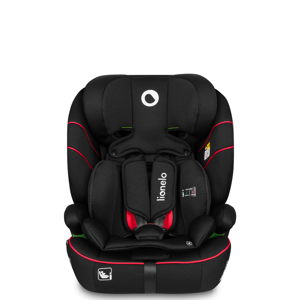LIONELO Autosedačka Levi I-Size (76–150 cm) Sporty Black