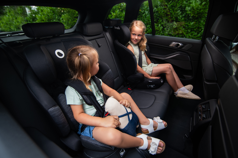 LIONELO Autosedačka Levi I-Size (76–150 cm) Sporty Black