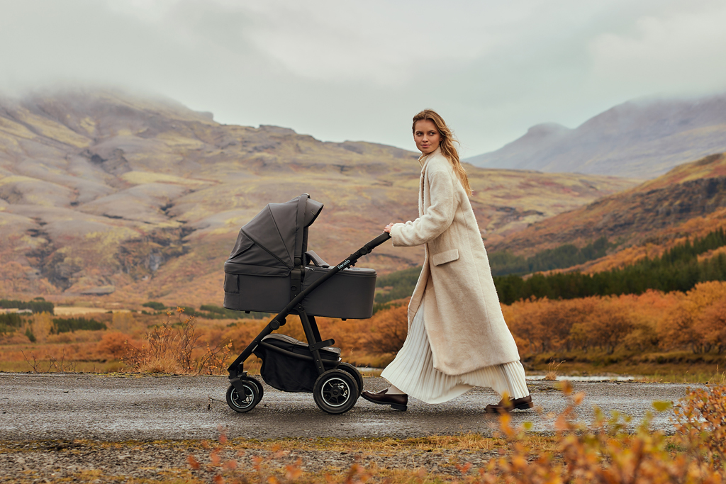 LIONELO Kočík kombinovaný Amber Plus 3v1 Green Forest