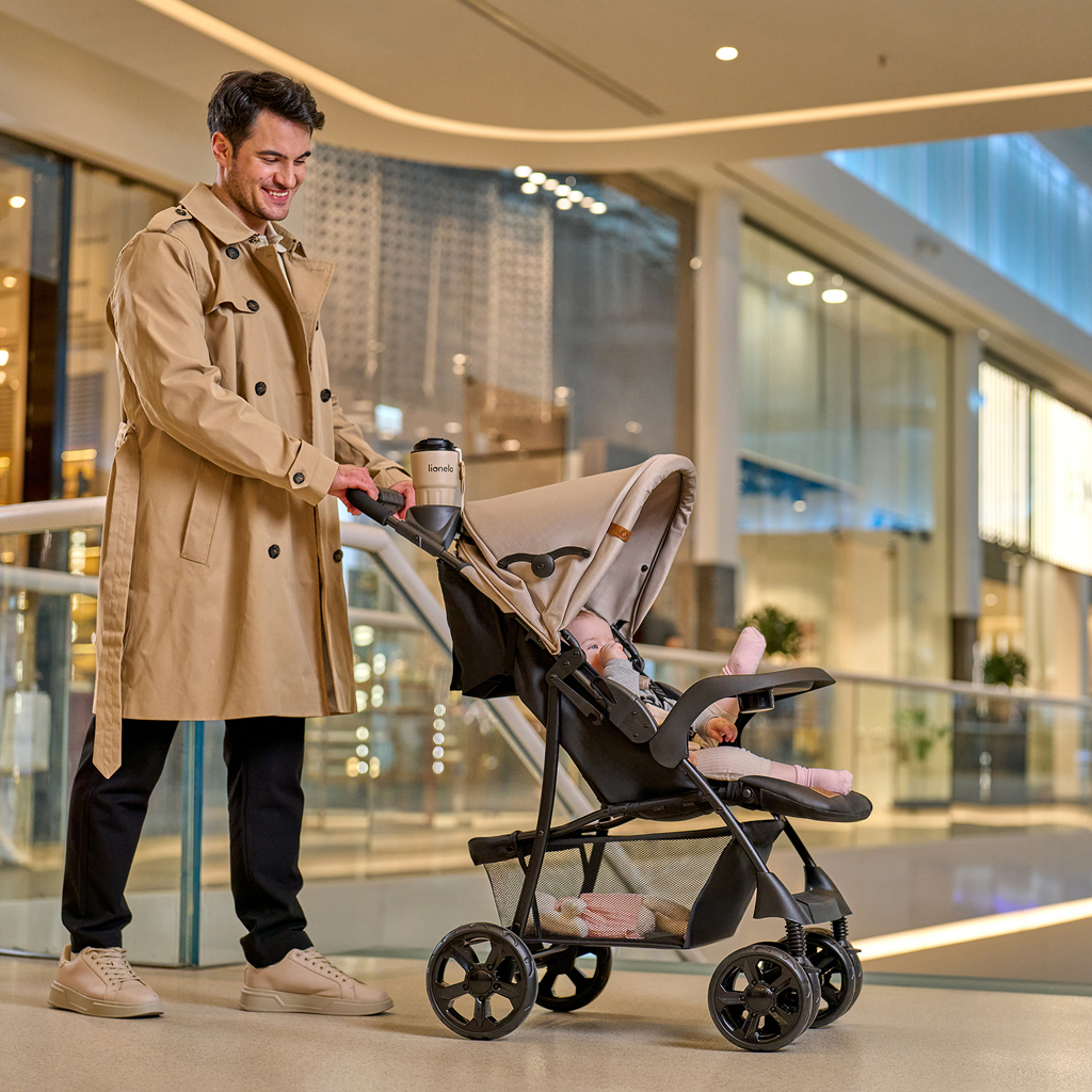 LIONELO Kočík športový Emma Plus Coral Pink