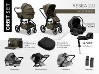 Moon Resea 2.0 ORBIT Maxi Set Moss Green