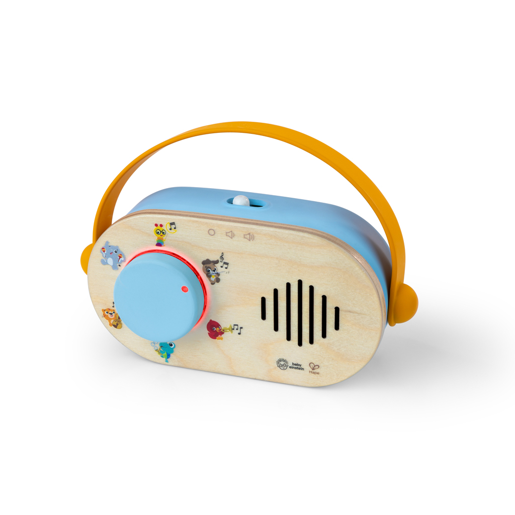 BABY EINSTEIN Hračka hudobná rádio Discovery Radio™ HAPE 6m+
