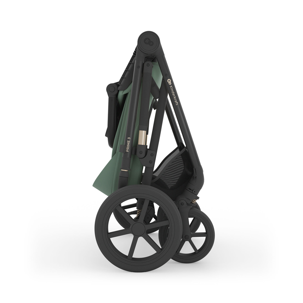 KINDERKRAFT Kočík kombinovaný 2v1 Prime 3 Dark Green
