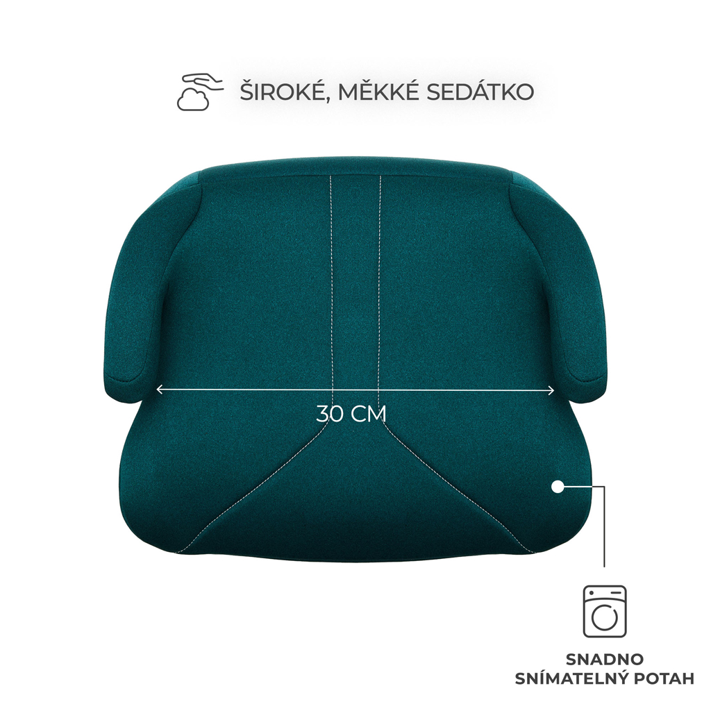 KINDERKRAFT Podsedák I-Boost 2 (125–150 cm) Green