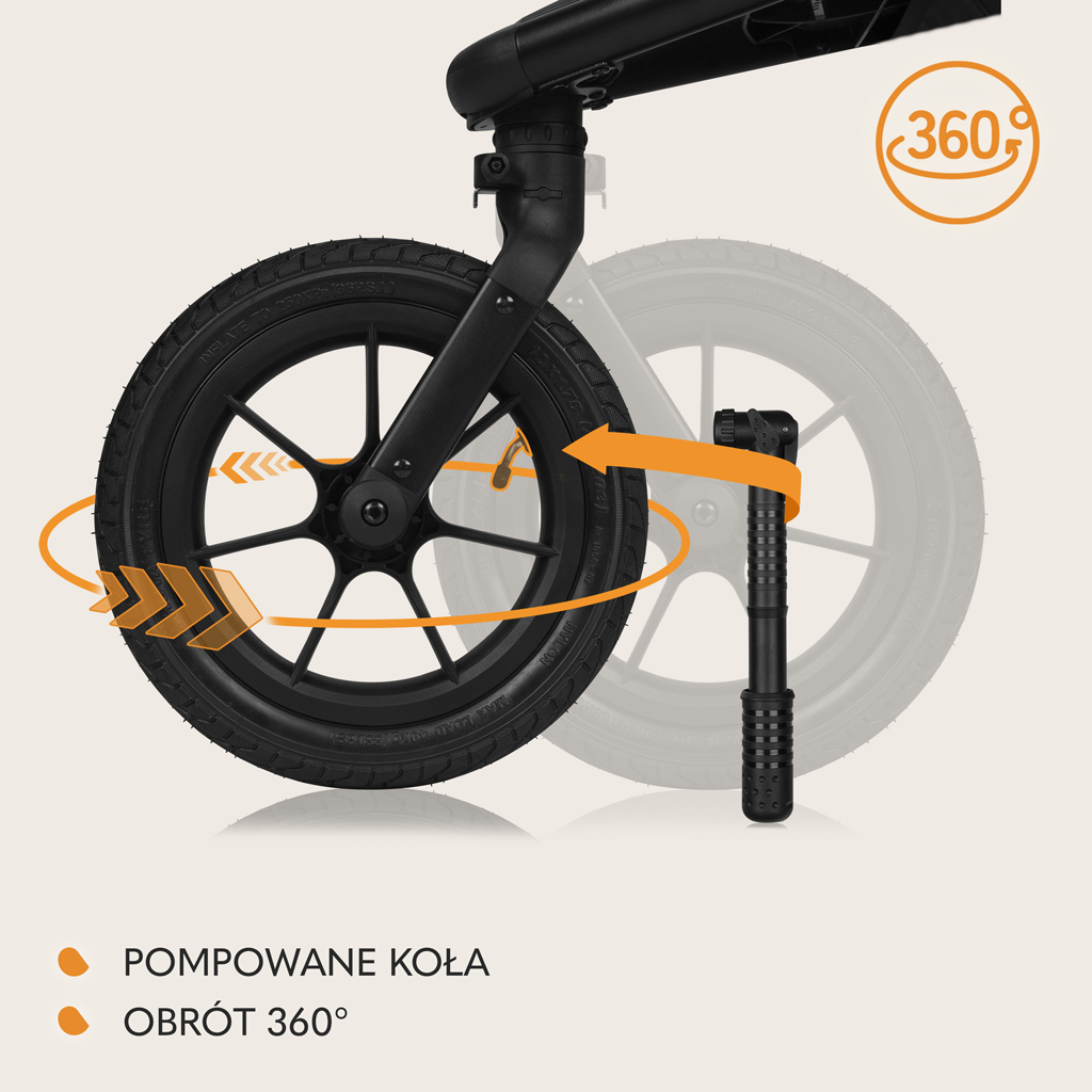 LIONELO Kočík športový Azura Grey Stone