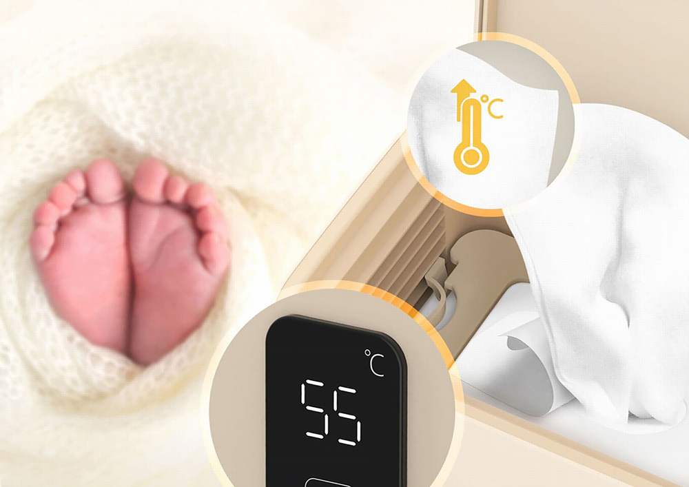 NENO Box na ohrievanie vlhčených obrúskov Calme