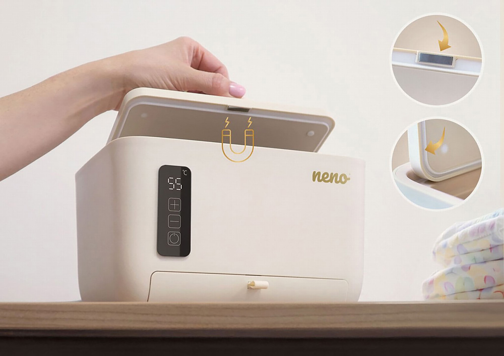 NENO Box na ohrievanie vlhčených obrúskov Calme