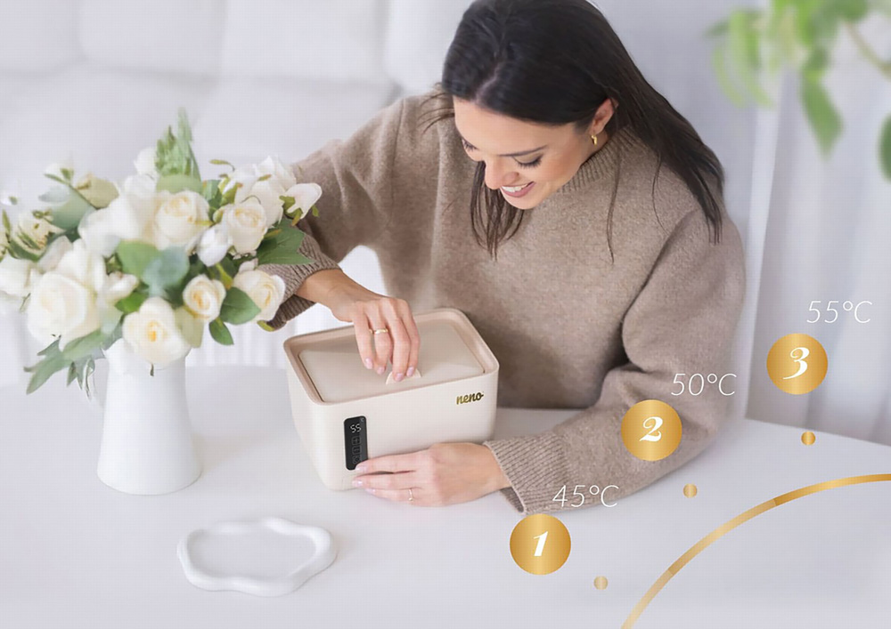 NENO Box na ohrievanie vlhčených obrúskov Calme