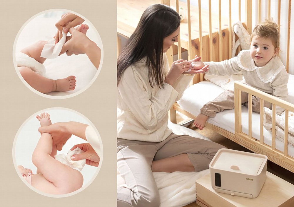 NENO Box na ohrievanie vlhčených obrúskov Calme