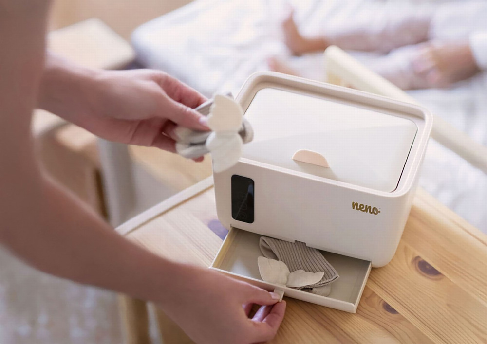 NENO Box na ohrievanie vlhčených obrúskov Calme