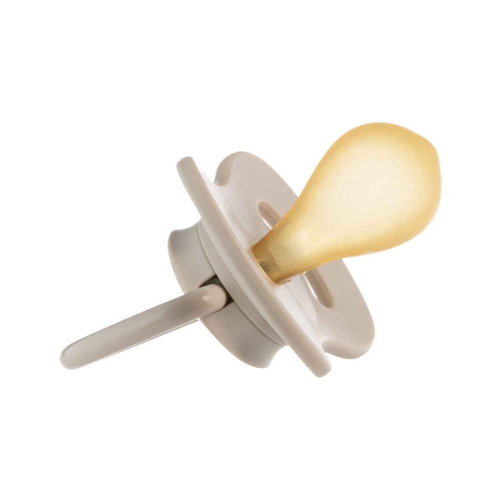 CANPOL BABIES Cumlík kaučukový s okrúhlou špičkou Nude 6-18m béžový