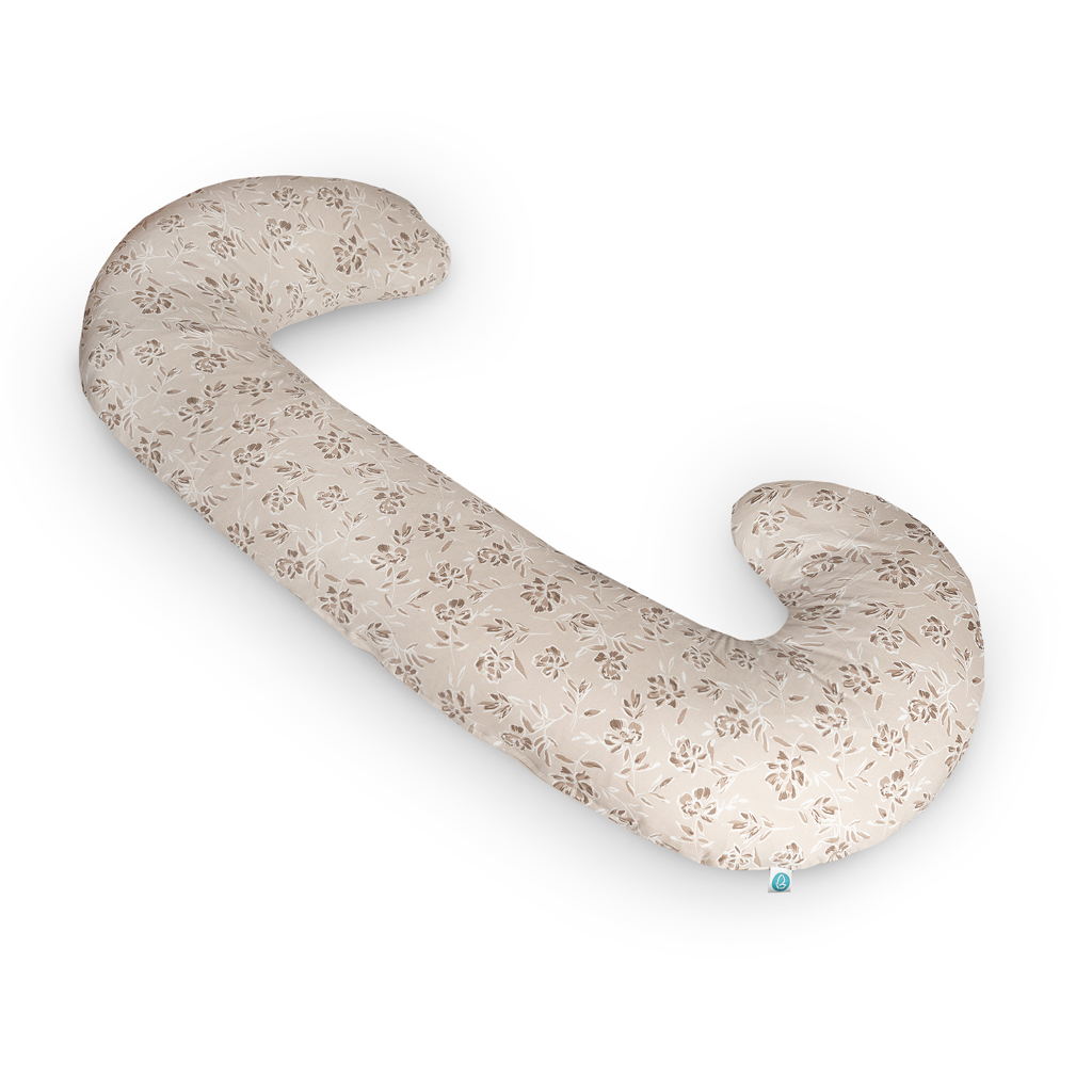 CEBA Vankúš na dojčenie Cebuška Duo Žerzej Flower Field 300 cm