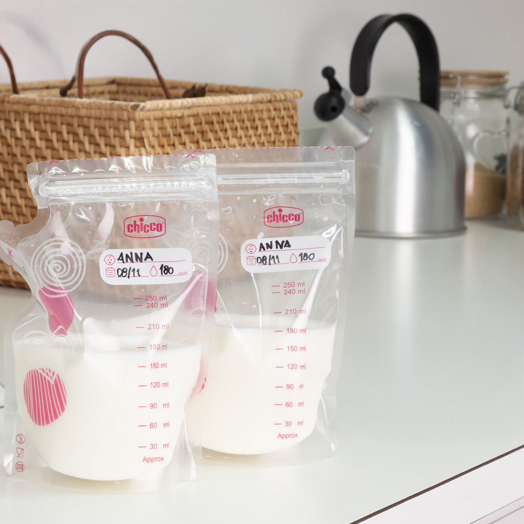 CHICCO Sáčky na materské mlieko 250 ml 30 ks