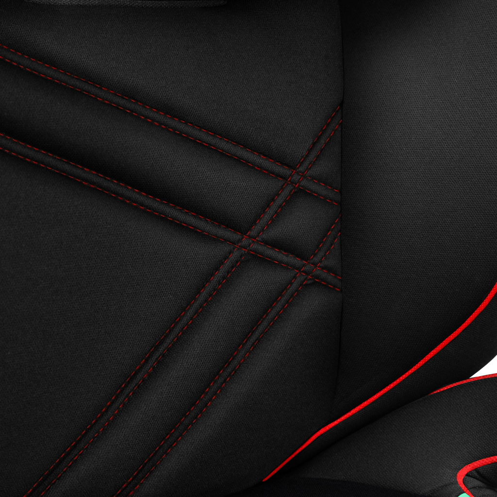 LIONELO Autosedačka Hugo i-Size (100-150 cm) Sporty Black Red
